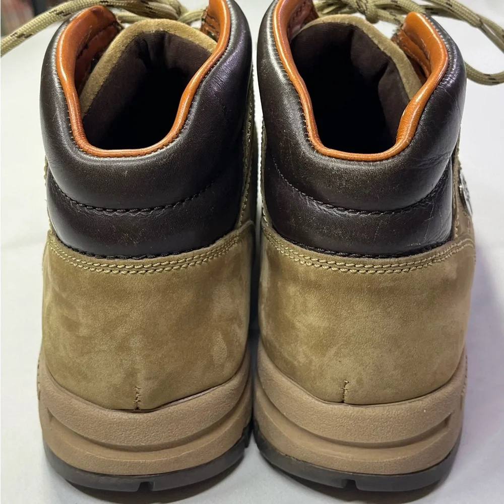 Timberland Woodland Brown Nubuck Tan Hiking Boots - 7.5